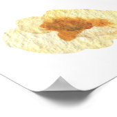 Popcorn Begrüßung Baby Dusche Party Schaumplatte Poster (Ecke)