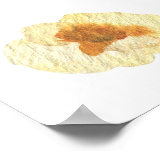 Popcorn Begrüßung Baby Dusche Party Schaumplatte Poster (Ecke)