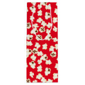 Popcorn Birthday Party Movie Theater Geschenktüte Für Weinflaschen (Rückseite)