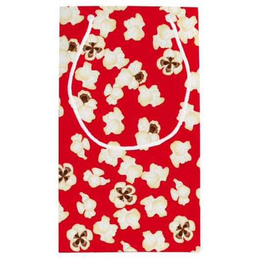 Popcorn Birthday Party Movie Theater Kleine Geschenktüte (Rückseite)