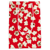 Popcorn Birthday Party Movie Theater Mittlere Geschenktüte (Rückseite)