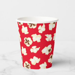 Popcorn Birthday Party Movie Theater Pappbecher