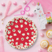 Popcorn Birthday Party Movie Theater Pappteller (Party)