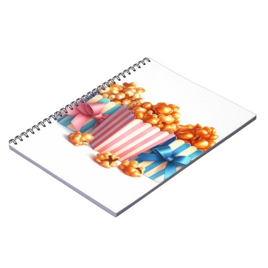 Popcorn Block Notizblock (Linke Seite)