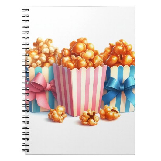 Popcorn Block Notizblock (Vorderseite)