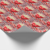 Popcorn Bowl explodieren Geschenkpapier (Ecke)