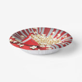 Popcorn Bowl explodieren Pappteller (Gewinkelt)