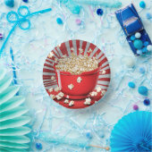 Popcorn Bowl explodieren Pappteller (Party)