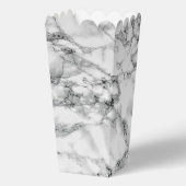 Popcorn-Box aus weißem Marmor Geschenkschachtel (Rückseite)