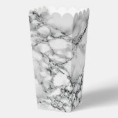 Popcorn-Box aus weißem Marmor Geschenkschachtel (Vorderseite)