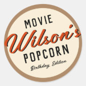 Popcorn Box Stickers (Vorderseite)