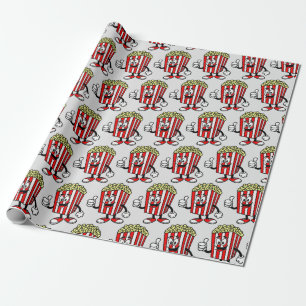 "Popcorn Buddy" Umschlagpapier Geschenkpapier