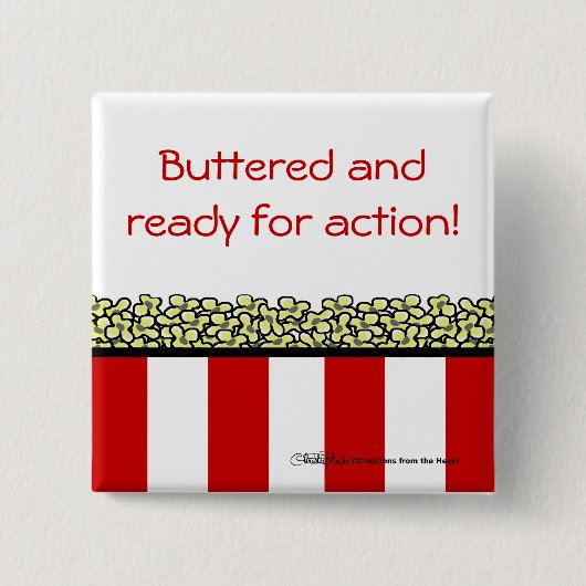 Popcorn Button (Vorderseite)