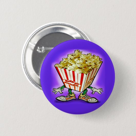 Popcorn Button (Vorne & Hinten)