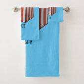 Popcorn-Cartoon-Abbildung Badhandtuch Set (Insitu)