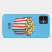 Popcorn-Cartoon-Abbildung Case-Mate iPhone Hülle (Rückseite (Horizontal))