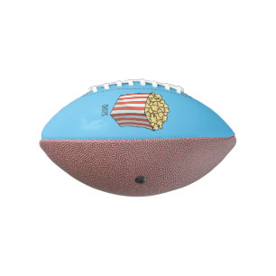 Popcorn-Cartoon-Abbildung Football
