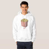 Popcorn-Cartoon-Abbildung Hoodie (Vorne ganz)