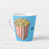 Popcorn-Cartoon-Abbildung Milchtasse (Linke Ecke)