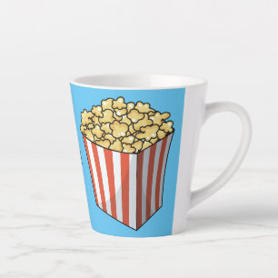 Popcorn-Cartoon-Abbildung Milchtasse