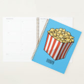 Popcorn-Cartoon-Abbildung Planer (Anzeige)
