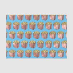 Popcorn-Cartoon-Abbildung Seidenpapier