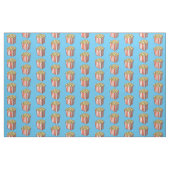 Popcorn-Cartoon-Abbildung Stoff (Fat Quarter (45,7 x 55,9 cm))