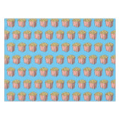 Popcorn-Cartoon-Abbildung Tischdecke (Vorderseite (Horizontal))