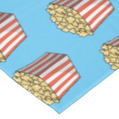 Popcorn-Cartoon-Abbildung Tischdecke (Schrägansicht)
