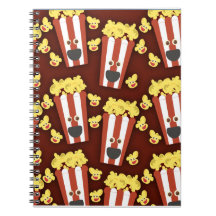 Popcorn Cartoon Frische Illustrierte Muster Kunst,