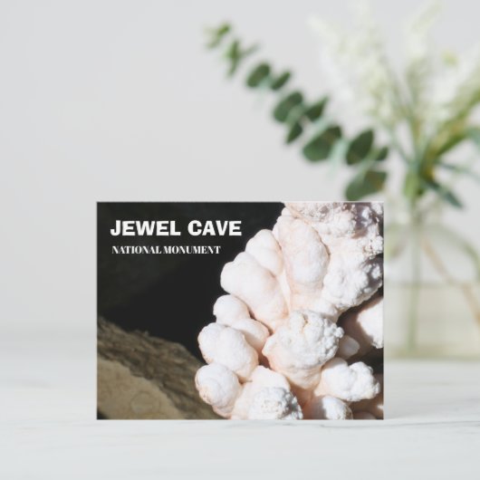 Popcorn Cave Formation, Jewel Cave, South Dakota Postkarte (Stehend Vorderseite)
