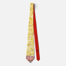 Popcorn Cinema Necktie Design