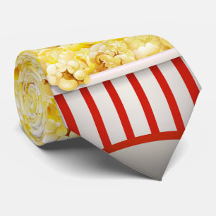 Popcorn Cinema Necktie Design Krawatte