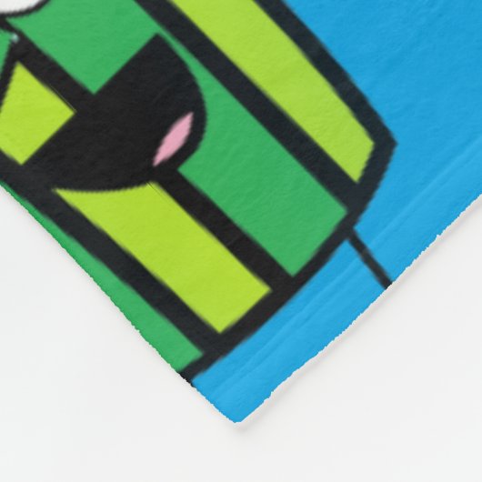 Popcorn-Decke Fleecedecke (Ecke)