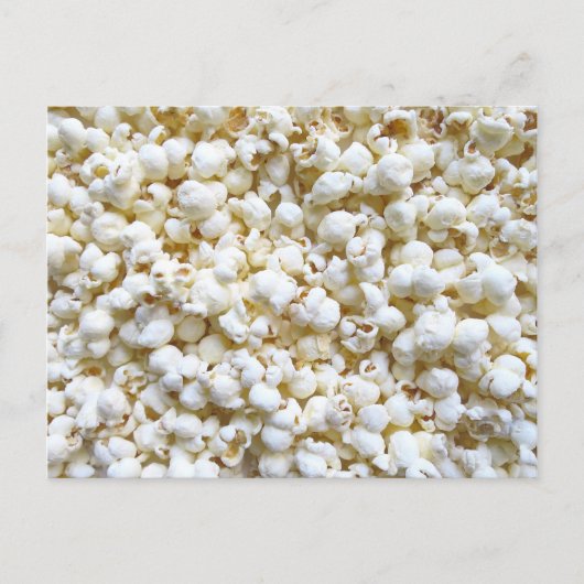 Popcorn-Dekorfotografie Postkarte (Vorderseite)