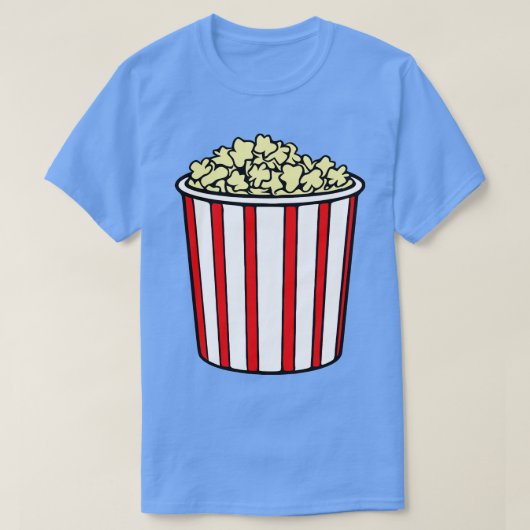 Popcorn-Eimer T-Shirt (Design vorne)