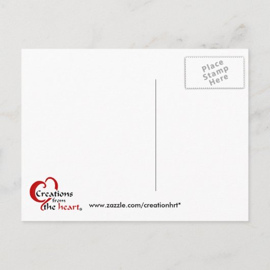 Popcorn Einladungspostkarte (Rückseite)