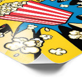 Popcorn-Explosion Fotodruck (Ecke)