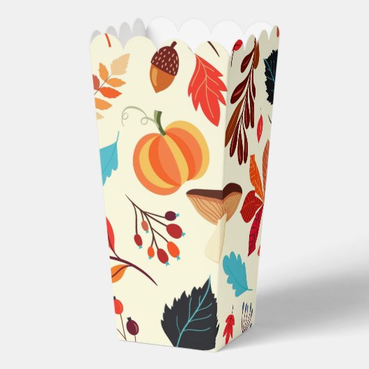 Popcorn-Felder im Herbst Geschenkschachtel (Vorderseite)