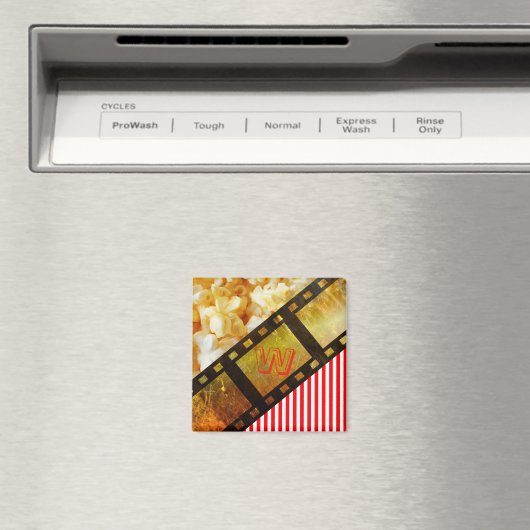 Popcorn Filmrolle Filmmagnet Magnet (In Situ (Geschirrspüler))