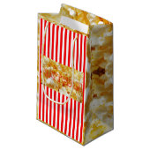 Popcorn Filmtheater Geschenktasche Kleine Geschenktüte (Vorderseite Schrägansicht)
