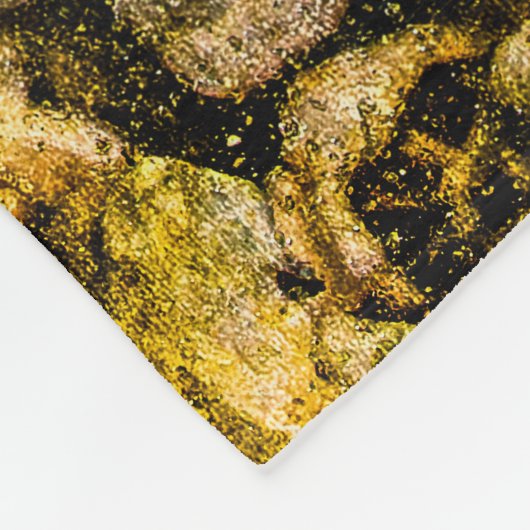 Popcorn Fleecedecke (Ecke)