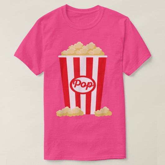 Popcorn Funny Last Minute Halloween Kostüm T-Shirt (Design vorne)