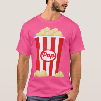 Popcorn Funny Last Minute Halloween Kostüm T-Shirt