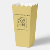 Popcorn für benutzerdefinierte Logos und Textverpa Geschenkschachtel (Rückseite)