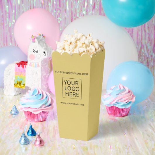 Popcorn für benutzerdefinierte Logos und Textverpa Geschenkschachtel (Party)