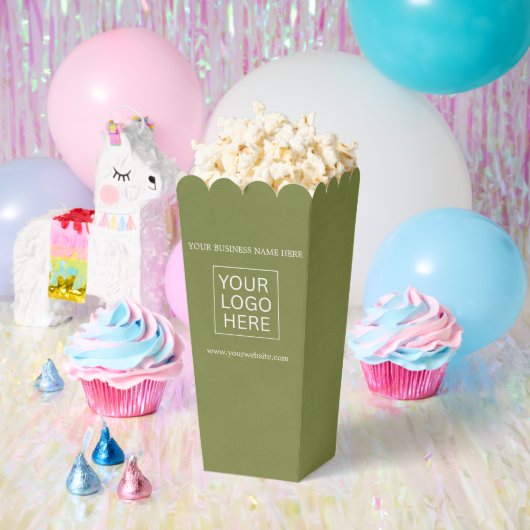 Popcorn für benutzerdefinierte Logos und Textverpa Geschenkschachtel (Party)