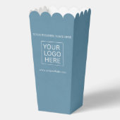 Popcorn für benutzerdefinierte Logos und Textverpa Geschenkschachtel (Rückseite)