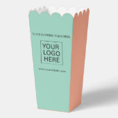 Popcorn für benutzerdefinierte Logos und Textverpa Geschenkschachtel (Vorderseite)