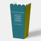 Popcorn für benutzerdefinierte Logos und Textverpa Geschenkschachtel (Rückseite)
